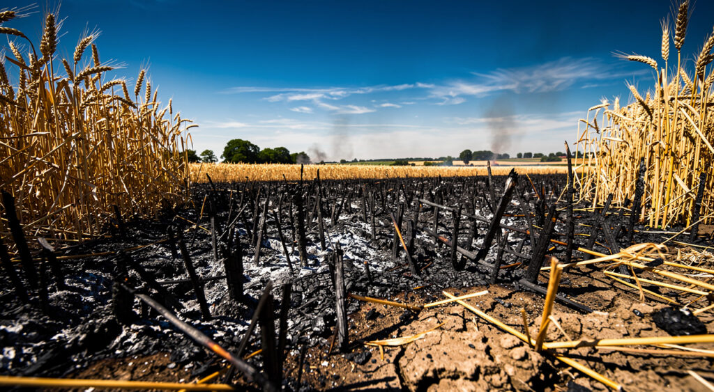 Vienne : déviation par la RD 54 après l'incendie au carrefour RD 5 / RD 115 à Jouhet