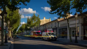 Vierzon : intervention pompiers et Urgence gaz avenue de la République, fausse alerte chez Nocibé