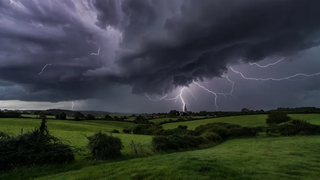 Vigilance jaune orages ce jeudi 18 juin dans la Manche : Météo France et la préfecture alertent