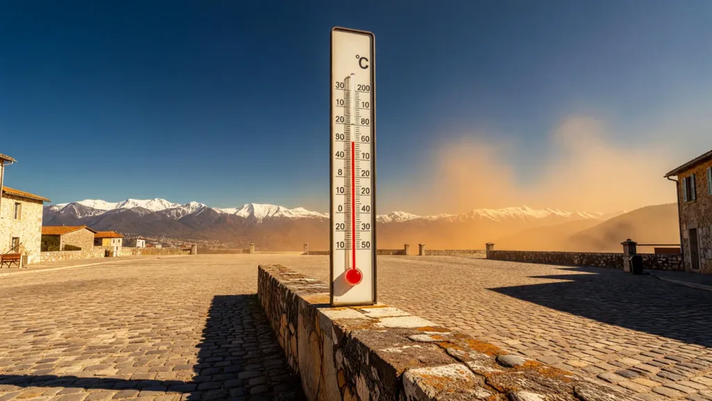 Vigilance orange canicule activée dimanche dans les Hautes-Pyrénées : jusqu'à 38°C attendus, consignes du préfet