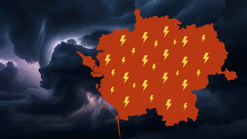 Vigilance orange orages : la Vienne en alerte dès 14h ce samedi