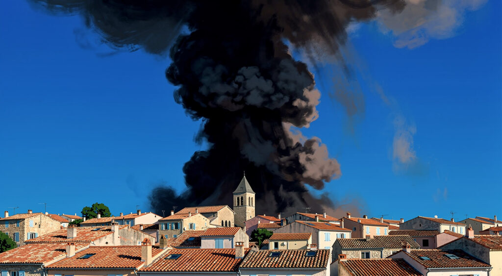 Villeneuve-lès-Avignon : 100 pompiers et 2 Canadair maîtrisent un incendie de garrigue