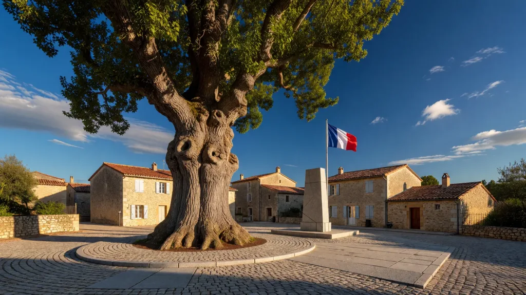 Villesèquelande : inauguration du nouveau cœur de village avec valorisation de l'Orme de Sully