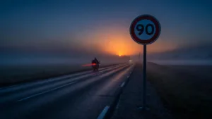 Vimy : un motard flashé à 151 km/h sur la RN17, sa moto saisie