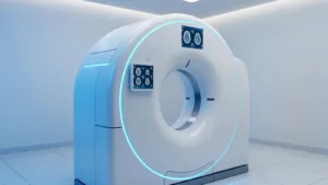 Vire : le préfet inaugure le nouveau scanner et la Maison France Santé – déjà plus de 1 000 examens