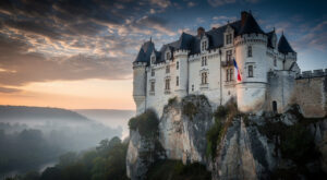 Visite officielle de la préfète du Lot au Château de Cénevières