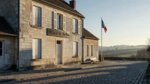 Visite terrain : la sous-préfète de Provins à Bellot avec la maire et les élus