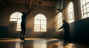Wembanyama perfectionne son jump hook avec Olajuwon : les images