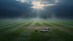 Wimbledon 2025 : vague d&rsquo;abandons et de blessures, le Gardois Benjamin Bonzi survit à une glissade