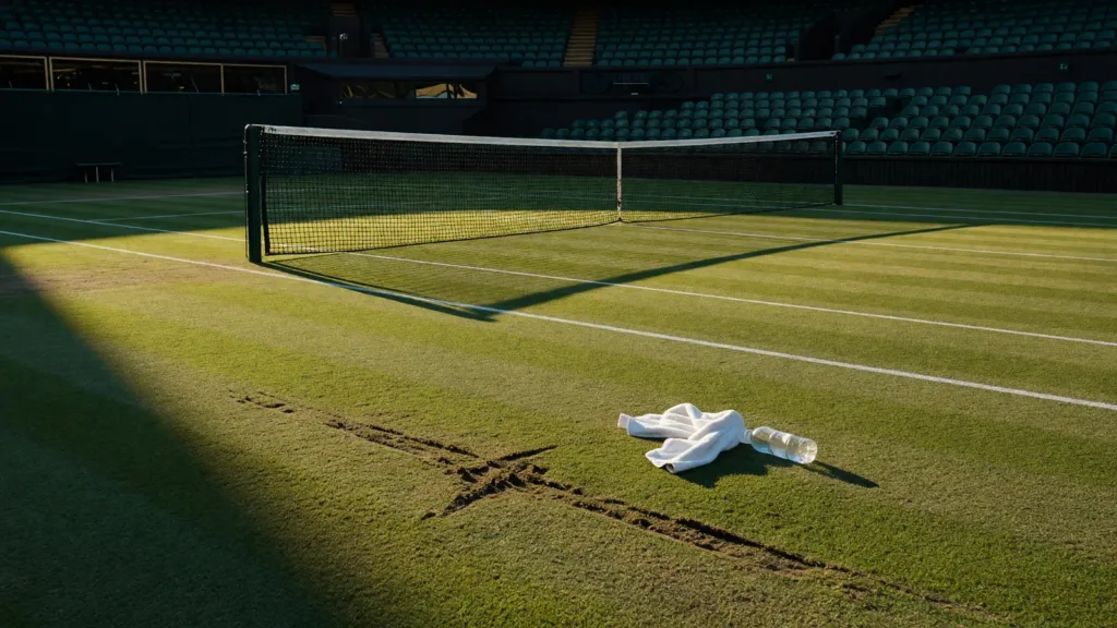 Wimbledon : Chwalinska éliminée d'entrée après une cruelle blessure sur balle de match