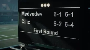 Wimbledon : Medvedev écrase Cilic (6-1, 6-2, 6-4) et file au deuxième tour