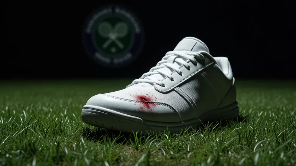 Wimbledon : Sinner termine avec le pied en sang, mais s'impose en cinq sets