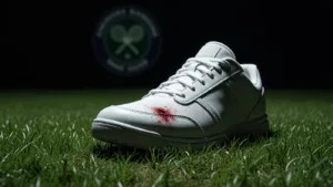 Wimbledon : Sinner termine avec le pied en sang, mais s'impose en cinq sets