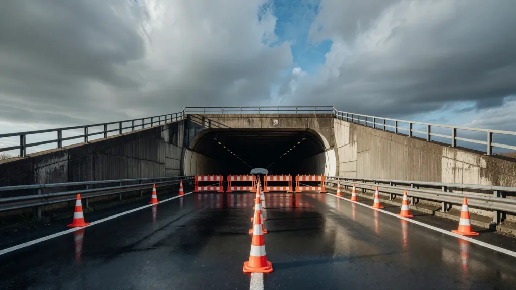 Yvelines : accident dans le tunnel de Fontenay-le-Fleury, l'A12 fermée et plus de 430 km de bouchons