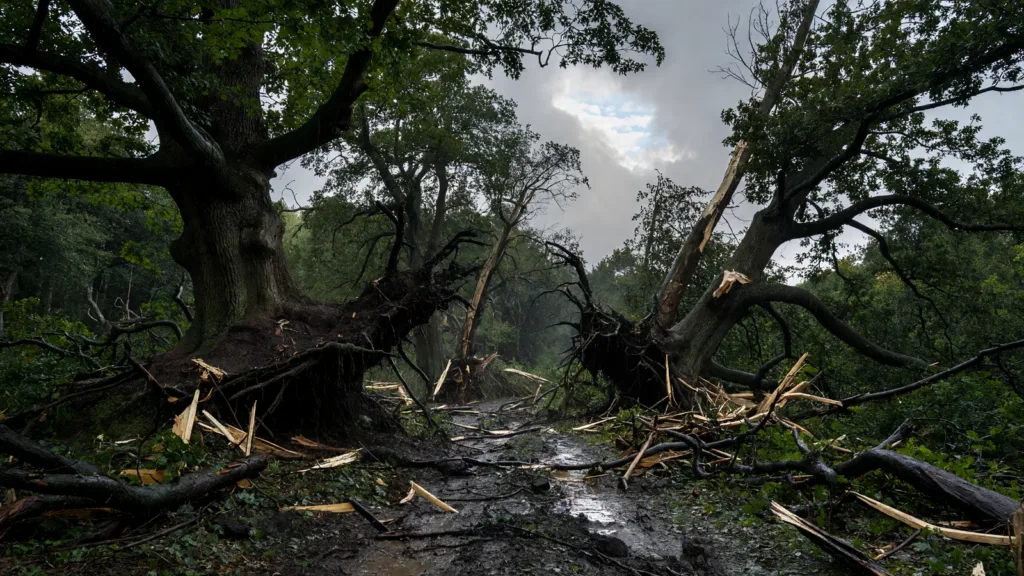 Yvelines : après l'orage, le préfet déconseille l'accès à toutes les forêts