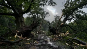Yvelines : après l&rsquo;orage, le préfet déconseille l&rsquo;accès à toutes les forêts