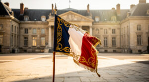 Yvelines : cérémonie des sapeurs-pompiers au château de Maisons-Laffitte