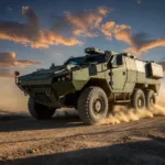 Yvelines : l’escadron blindé de Versailles-Satory en démonstration à Eurosatory