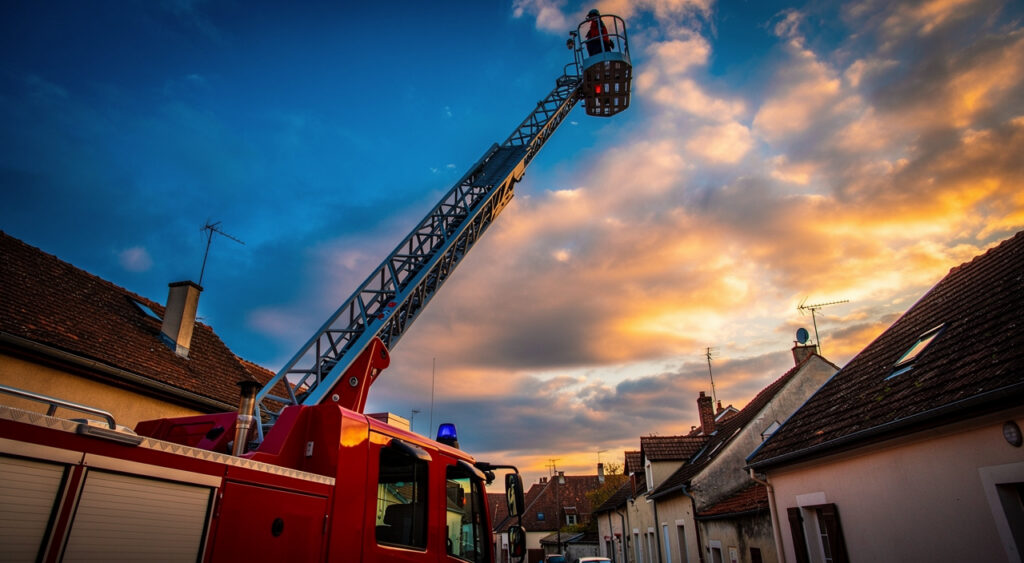 Yzernay : incendie rue François de Chabot, un couple à reloger par la mairie