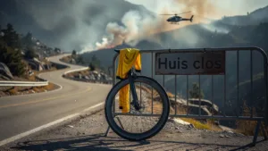 3e étape du Tour : Pogacar favori, incendie et huis clos