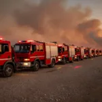 64 pompiers de Haute-Garonne en renfort, le 64 aussi engagé sur les feux