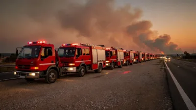 64 pompiers de Haute-Garonne en renfort, le 64 aussi engagé sur les feux