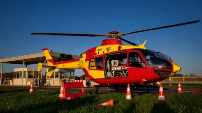 A26 : un piéton de 44 ans héliporté après un choc violent près de Laon