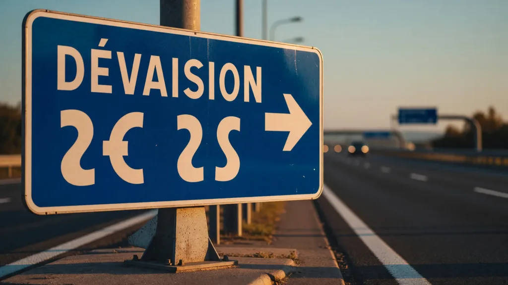 A4 : semi-remorque couché près de Metz, déviation par l&rsquo;A315