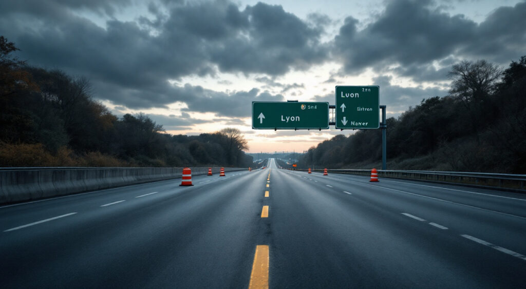 A42 vers Lyon : plusieurs accidents successifs perturbent fortement la circulation dans l'Ain