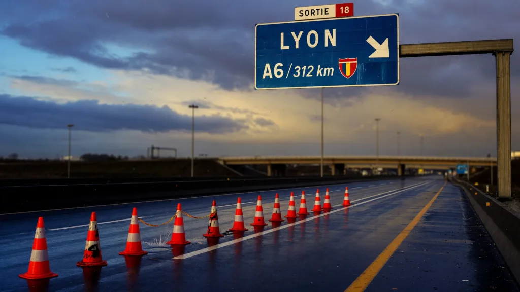 A6 : accident et bouchon près d'Auxerre, cinq blessés légers