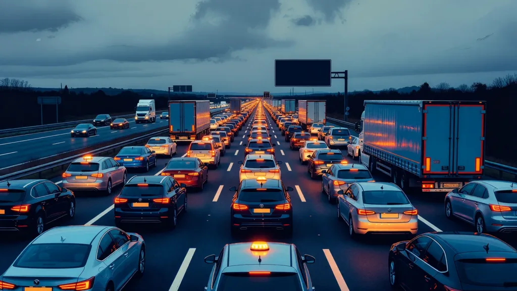 A6 en Essonne : double accident au km 29, trafic très perturbé
