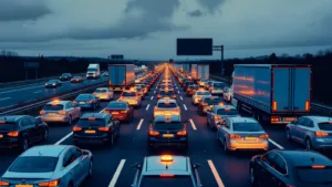 A6 en Essonne : double accident au km 29, trafic très perturbé