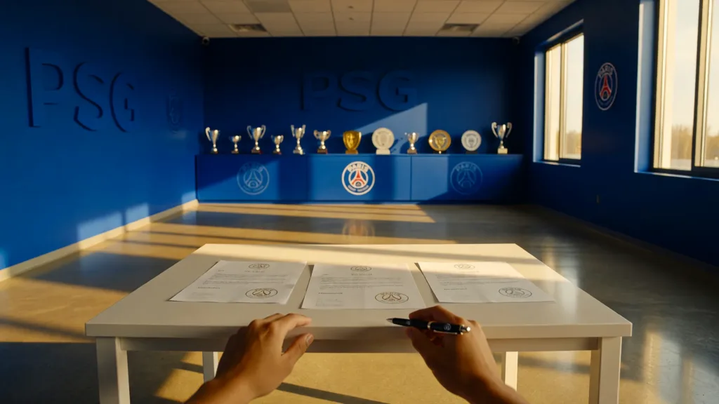 Adam Ayari signe pro au PSG jusqu'en 2029