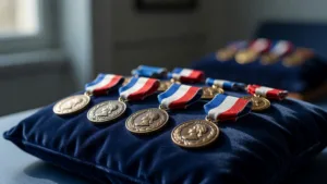 Agen : neuf policiers décorés lors d&rsquo;une cérémonie d&rsquo;hommage au commissariat