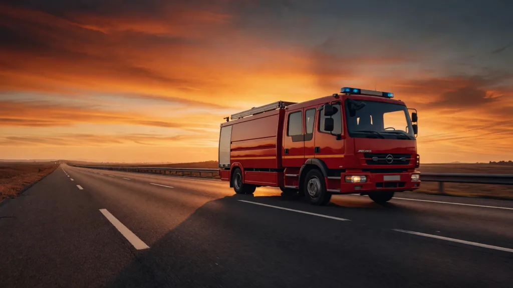 Ain : un fourgon pompe-tonne et 6 pompiers renforcent la Gironde