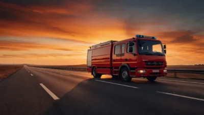 Ain : un fourgon pompe-tonne et 6 pompiers renforcent la Gironde