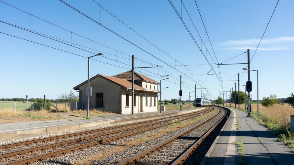 Ain : un homme de 30 ans meurt percuté par un TER près de la gare de Servas - Lent
