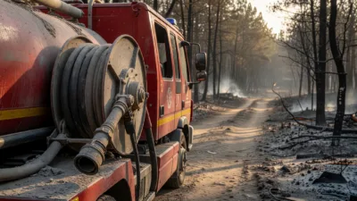 Aisne : une troisième équipe de pompiers renforce la lutte dans les P.-O.