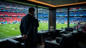 Al-Khelaïfi au MetLife Stadium pour la finale du Mondial
