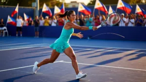 Alexandra Eala élimine la tenante du titre à Washington