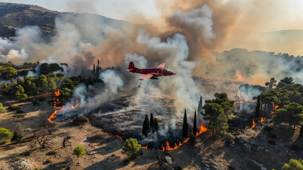 Algérie : la canicule prolongée jusqu'à jeudi, 19 incendies encore actifs