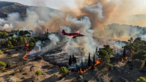 Algérie : la canicule prolongée jusqu&rsquo;à jeudi, 19 incendies encore actifs