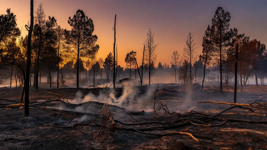 Algérie : les 1 968 incendies de forêts éteints après trois semaines de crise