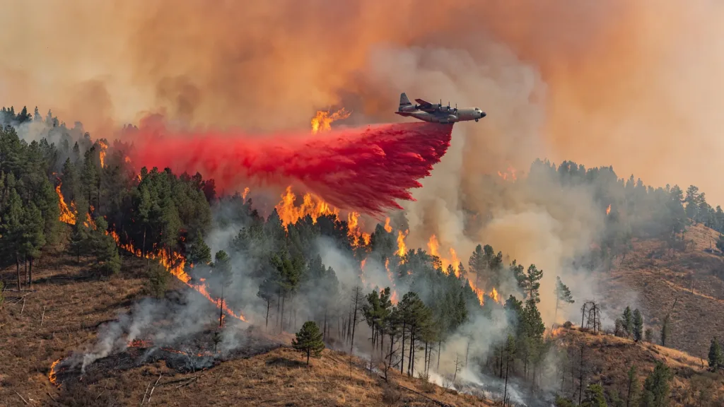 Algérie : six morts dans les incendies, 19 000 pompiers mobilisés