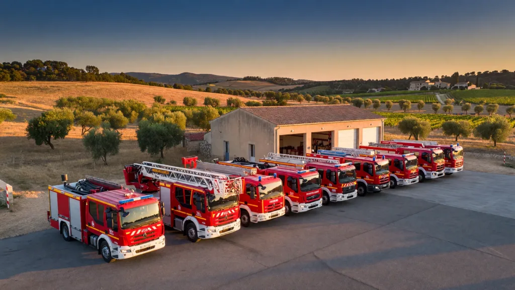 Allier : 22 pompiers déployés dans le Vaucluse pour lutter contre les feux