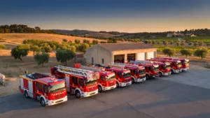 Allier : 22 pompiers déployés dans le Vaucluse pour lutter contre les feux