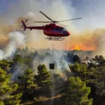 Alpes-Maritimes : 150 pompiers du SDIS 06 mobilisés contre le feu de Pontevès