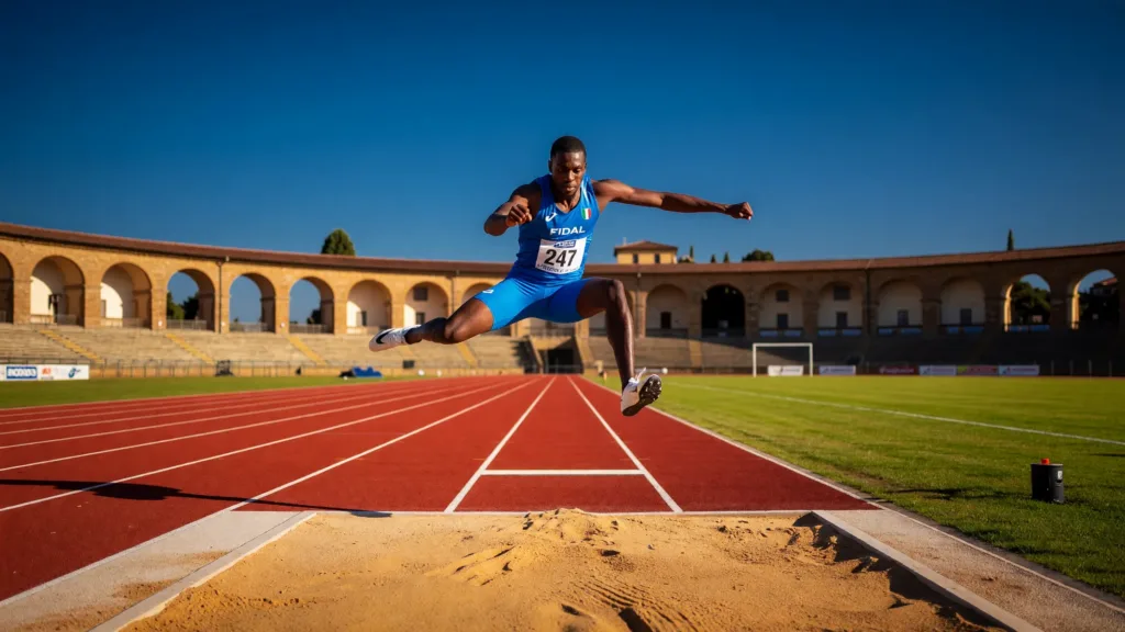 Andy Díaz Hernández bat le record d'Italie du triple saut avec 17,87 m