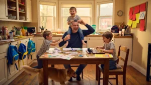 Andy Murray : « C&rsquo;est assez chaotique avec quatre enfants et un chien »