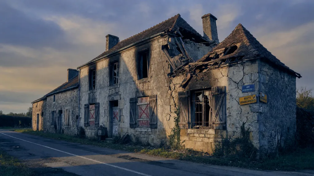 Angeot : le maire toujours à la recherche des propriétaires de la maison incendiée